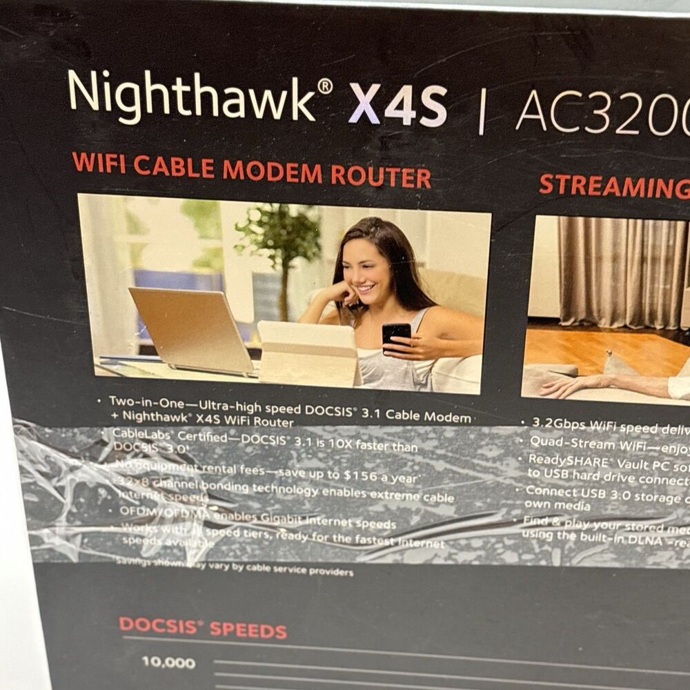 NETGEAR C7800-200NAS Wireless Router - Picture 7 of 16